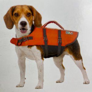 NWT Outward Hound Granby Splash Dog Life Jacket Neon Orange Small Brand New